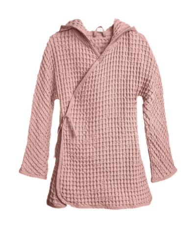 product image for big waffle junior bathrobe in multiple colors design by the organic company 3 86