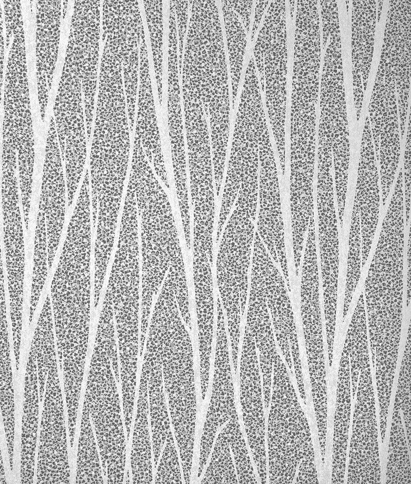 media image for Birch Trail Wallpaper in Silver and Charcoal from the Essential Textures Collection by Seabrook Wallcoverings 233