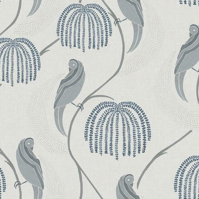 product image for Blaise Wallpaper in Blue/Grey by Christiane Lemieux for York Wallcoverings 99