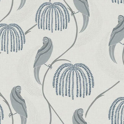 product image of Blaise Wallpaper in Blue/Grey by Christiane Lemieux for York Wallcoverings 597