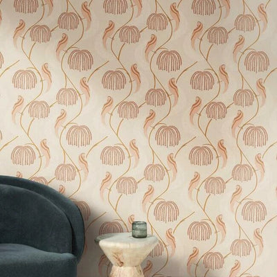 product image for Blaise Wallpaper in Light Pink/Neutral by Christiane Lemieux for York Wallcoverings 23