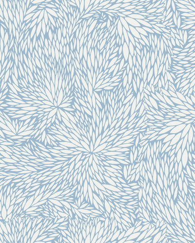 product image of Blooms Wallpaper in Baby Blue 562