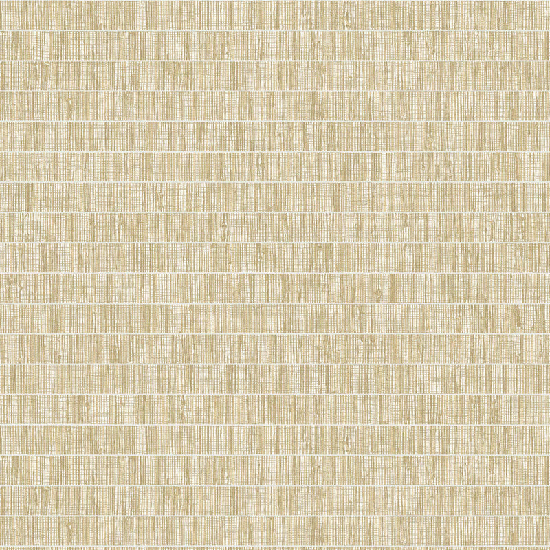 media image for sample blue grass band grasscloth wallpaper in golden wheat from the more textures collection by seabrook wallcoverings 1 235