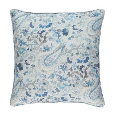 product image for ines linen blue sham by annie selke pc1517 she 5 25