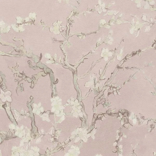 media image for Blush Pink Almond Blossom Bold Floral Wallpaper by Walls Republic 220