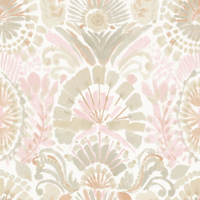product image of sample bohemia wandering rose peel and stick wallpaper by tempaper 1 53