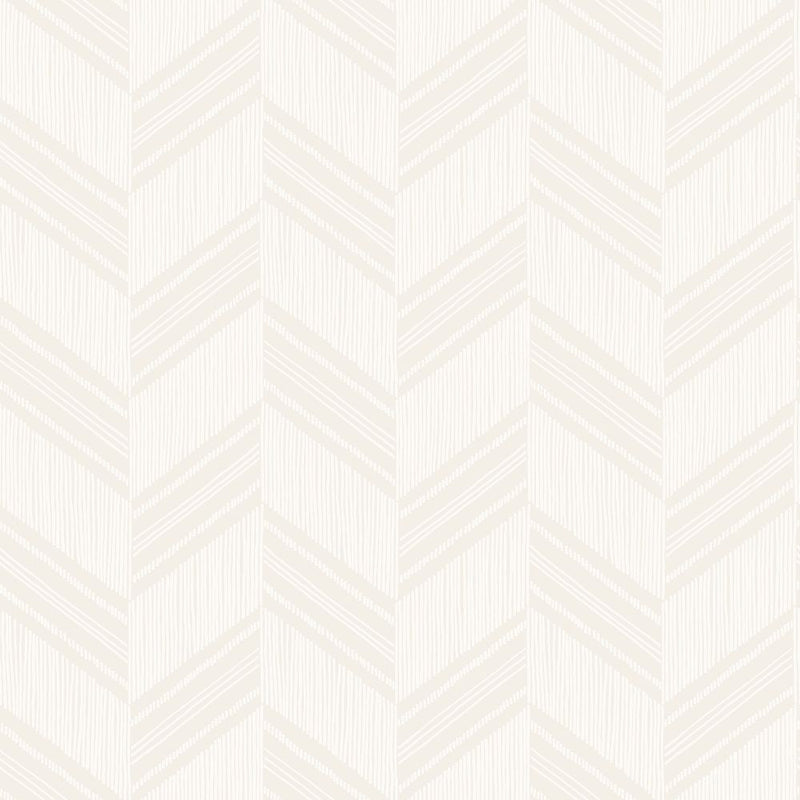 media image for Boho Chevron Stripe Wallpaper in Daydream Grey and Ivory from the Boho Rhapsody Collection by Seabrook Wallcoverings 291