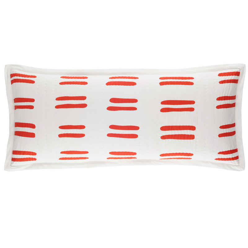 media image for Bold Strokes Tangerine Decorative Pillow 273