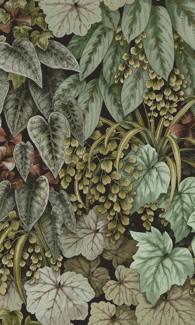 product image for Green Bold living Walls Botanical Wallpaper by Walls Republic 25