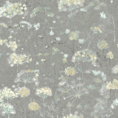 product image of sample botanical fantasy wallpaper in grey from the botanical dreams collection by candice olson for york wallcoverings 1 549