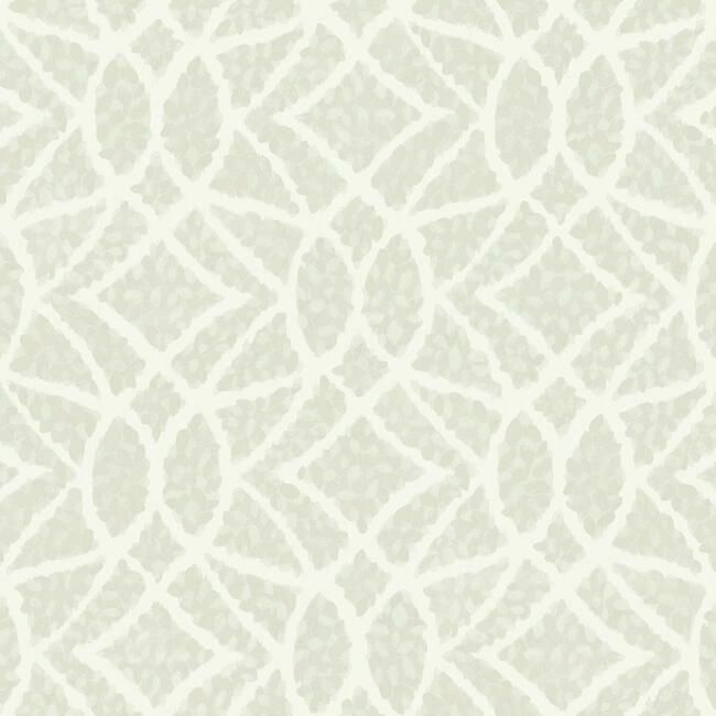media image for Boxwood Garden Wallpaper in Beige from the Grandmillennial Collection by York Wallcoverings 262