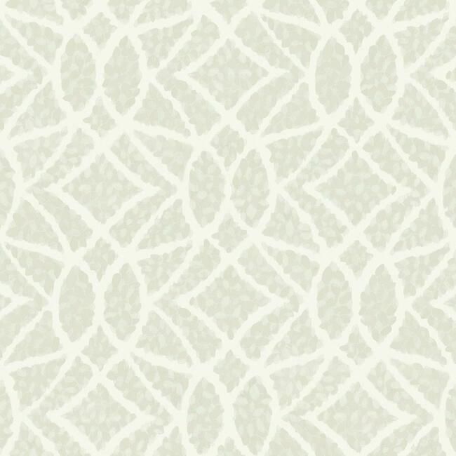 media image for Boxwood Garden Wallpaper in Beige from the Grandmillennial Collection by York Wallcoverings 253