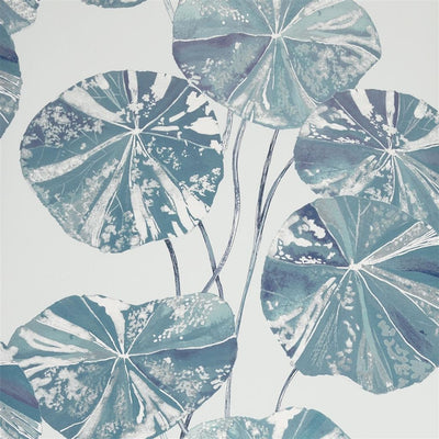 product image of Brahmi Wallpaper in Teal from the Zardozi Collection by Designers Guild 57