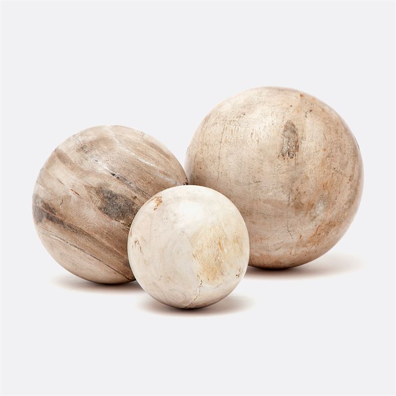media image for Bram Petrified Wood Accents, Set of 3 227