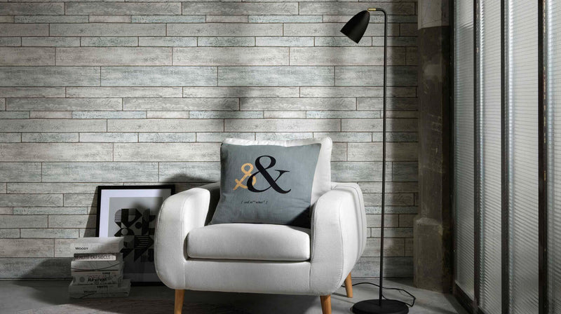 media image for Bram Faux Wood Wallpaper design by BD Wall 270