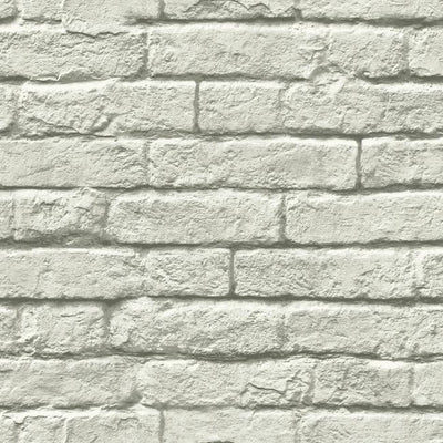 product image for Brick-And-Mortar Wallpaper in Grey from the Magnolia Home Collection by Joanna Gaines for York Wallcoverings 60