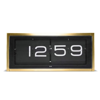 product image for brick wall desk clock in various colors design by leff amsterdam 4 6