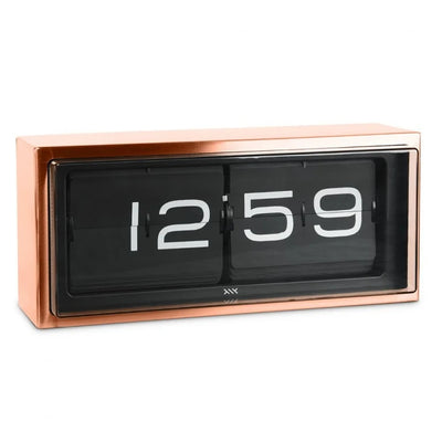 product image for brick wall desk clock in various colors design by leff amsterdam 13 1