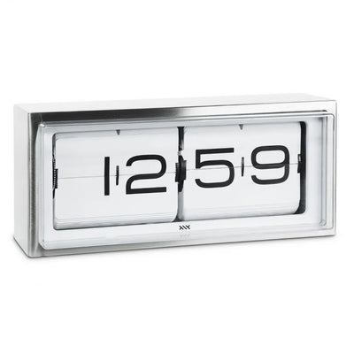 product image for brick wall desk clock in various colors design by leff amsterdam 10 55