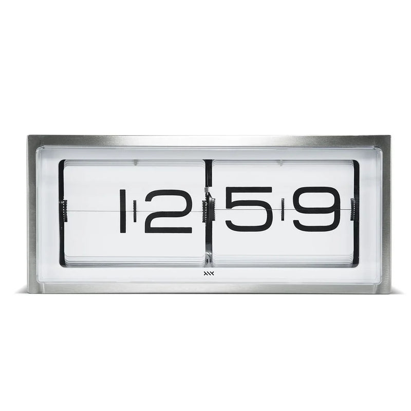 media image for brick wall desk clock in various colors design by leff amsterdam 2 283