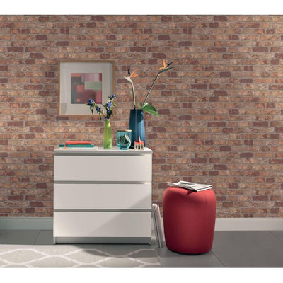 product image for Brick Wall Granulate 58409 Wallpaper by BD Wall 92
