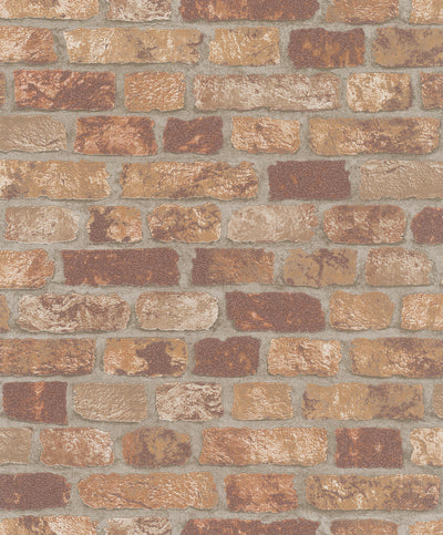 product image for Brick Wall Granulate 58409 Wallpaper by BD Wall 66