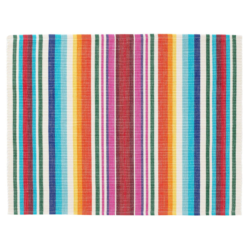 media image for brighton stripe placemat by annie selke fr522 p4 1 273