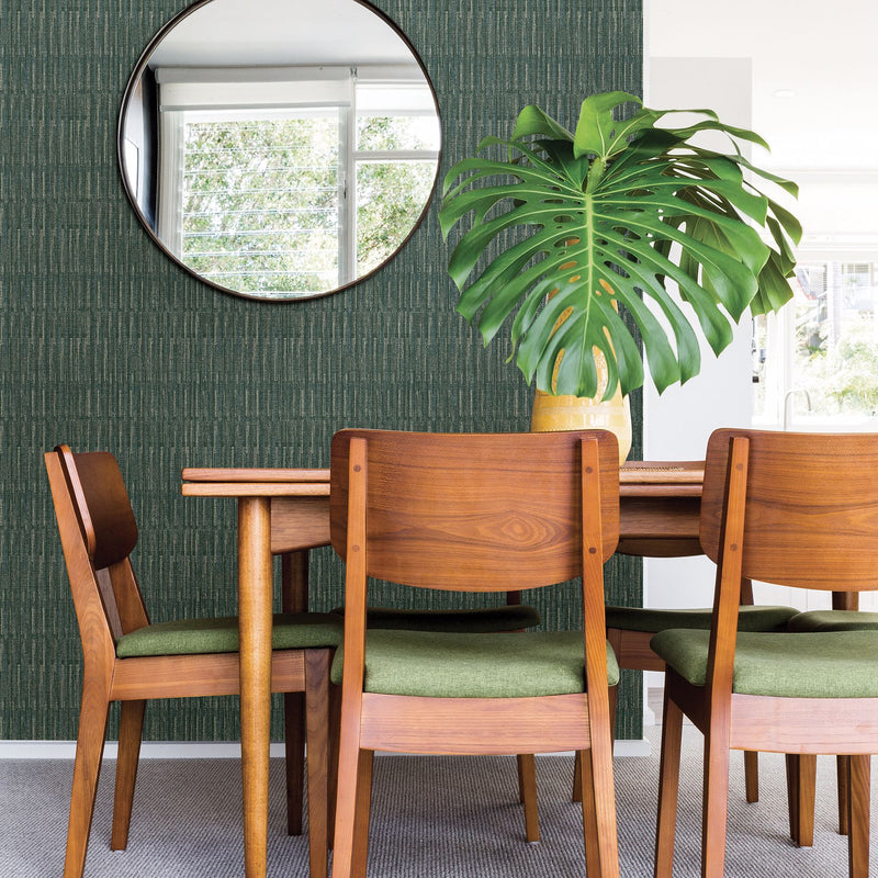 media image for Brixton Texture Wallpaper in Green from the Scott Living Collection by Brewster Home Fashions 263