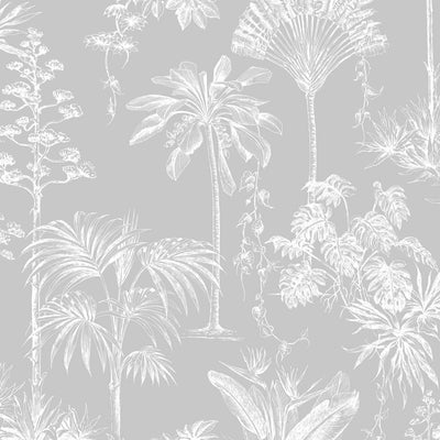 product image of Brunei Wallpaper in Silver from the Capsule Collection by Graham & Brown 53