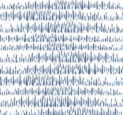 product image of Brush Marks Wallpaper in Navy and White from the Living With Art Collection by Seabrook Wallcoverings 599