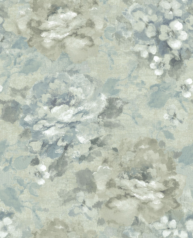 media image for Brushstrokes Wallpaper in Shadow from the Nouveau Collection by Wallquest 24