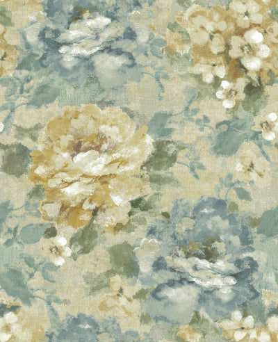 product image for Brushstrokes Wallpaper in Sunshine from the Nouveau Collection by Wallquest 15