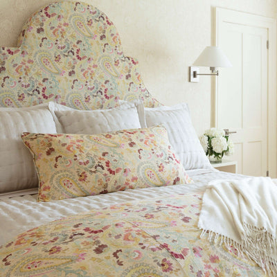 product image for brussels ivory quilted sham by annie selke q269se 5 44