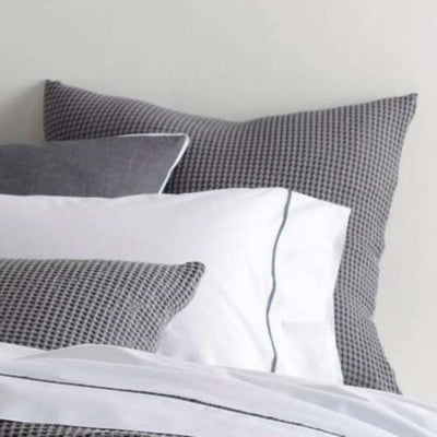 product image for bubble grey matelasse sham by annie selke pc1534 she 1 88
