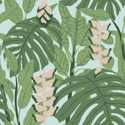product image for Bunaken Peel & Stick Wallpaper in Green and Blue by RoomMates for York Wallcoverings 80