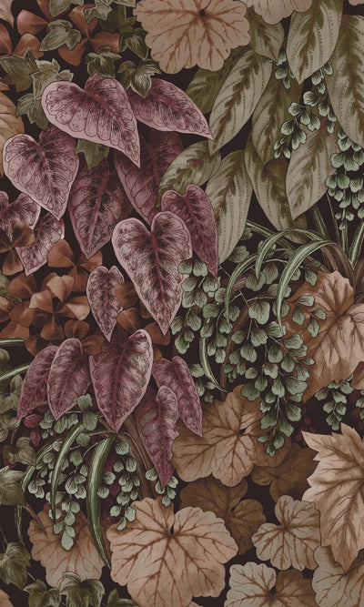 product image of sample crimson bold living walls botanical wallpaper by walls republic 1 599