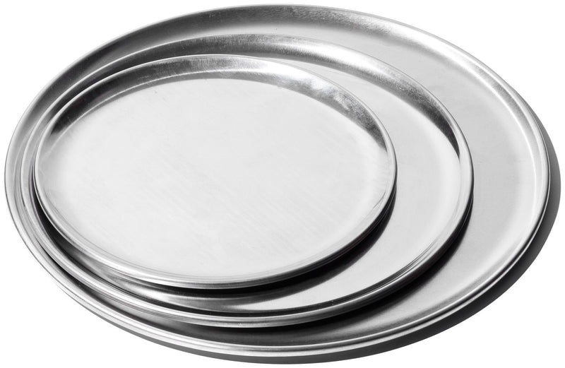 media image for aluminium round tray 12in design by puebco 7 218