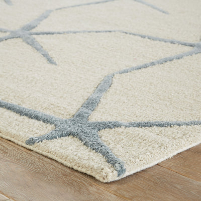 product image for cor24 starfishing handmade animal white blue area rug design by jaipur 4 54