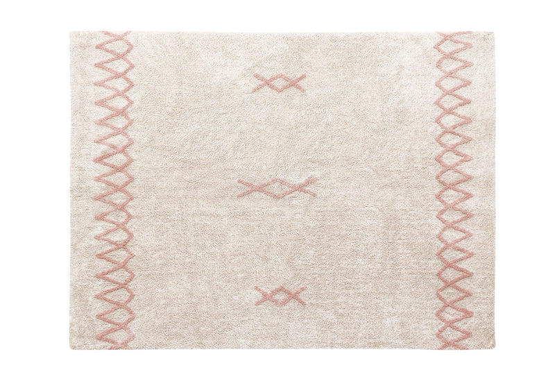 media image for atlas natural vintage blue washable rug by lorena canals c atlas nvb l 11 240