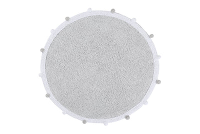 product image for bubbly rug in light grey design by lorena canals 1 37