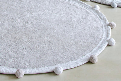 product image for bubbly rug in light grey design by lorena canals 3 40