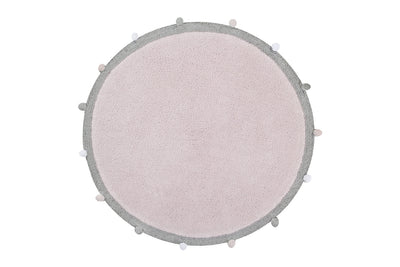 product image for bubbly rug in light grey design by lorena canals 10 10