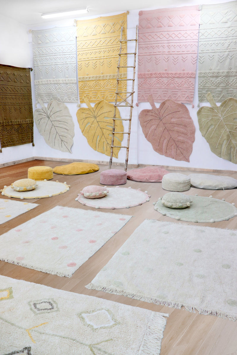 media image for bubbly vintage nude washable rug by lorena canals c bubbly vnu 12 293