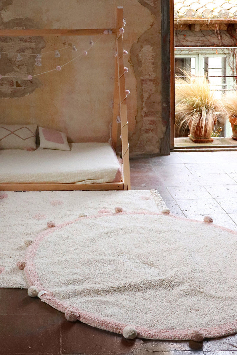 media image for bubbly vintage nude washable rug by lorena canals c bubbly vnu 7 20