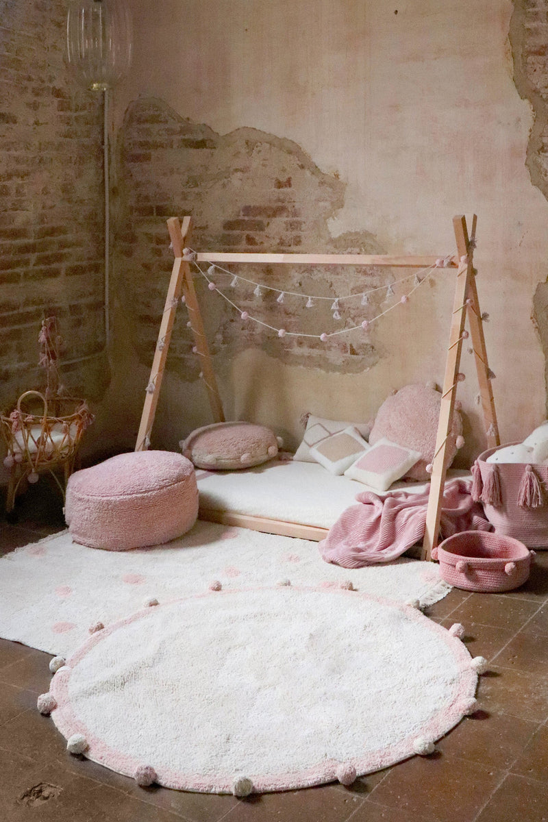 media image for bubbly vintage nude washable rug by lorena canals c bubbly vnu 8 215