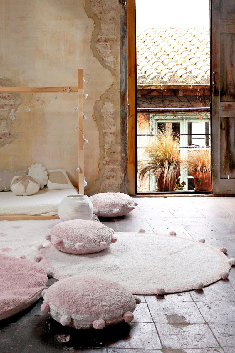 media image for bubbly vintage nude washable rug by lorena canals c bubbly vnu 9 275