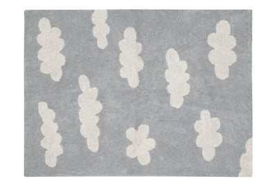 product image for clouds rug in grey design by lorena canals 1 3