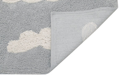 product image for clouds rug in grey design by lorena canals 4 53