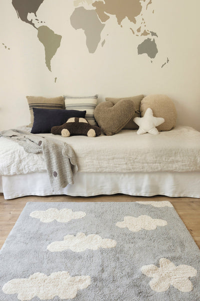 product image for clouds rug in grey design by lorena canals 7 36