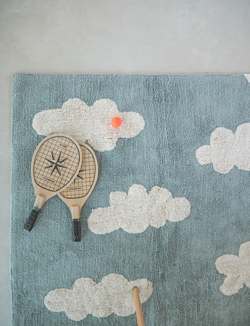 media image for clouds rug in grey design by lorena canals 22 240